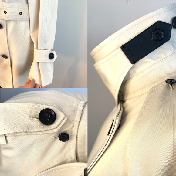 Convertible coach trench/ sleeveless dress/ cape - Picture 6 of 16